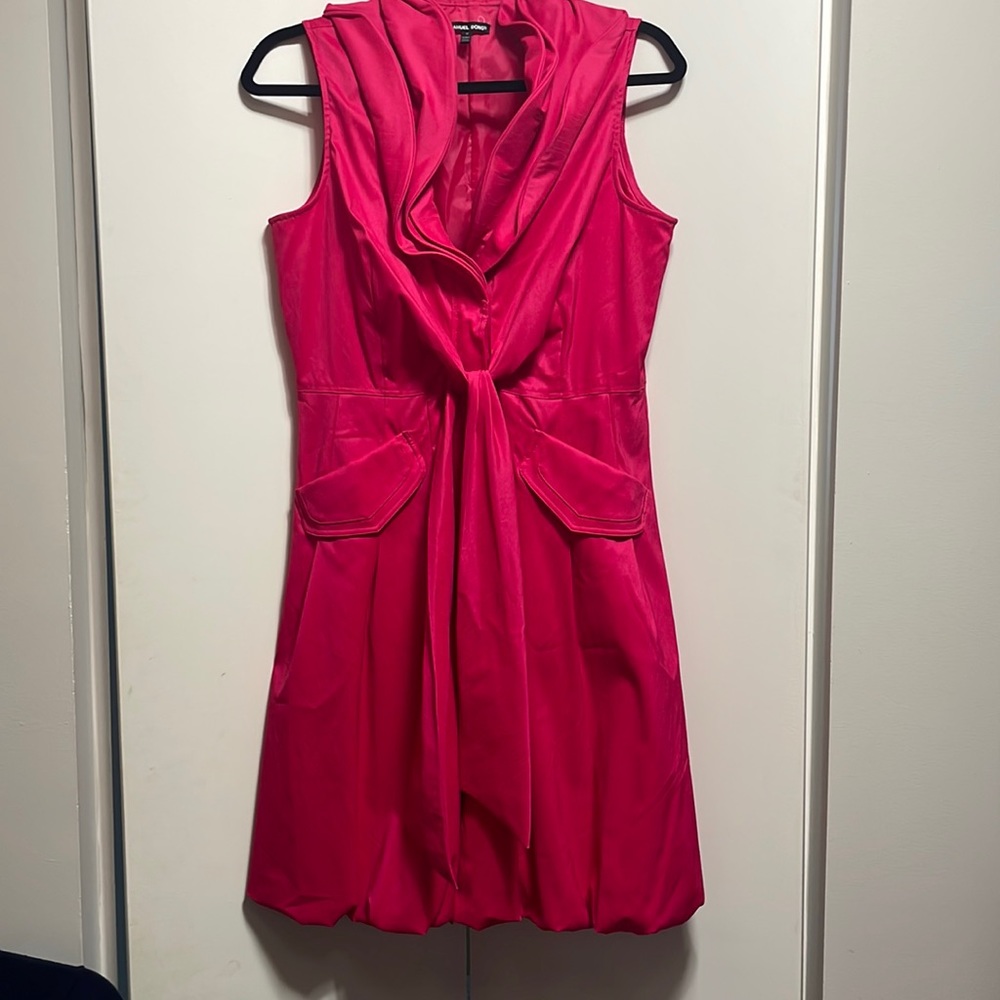 Samuel Dong pink dress